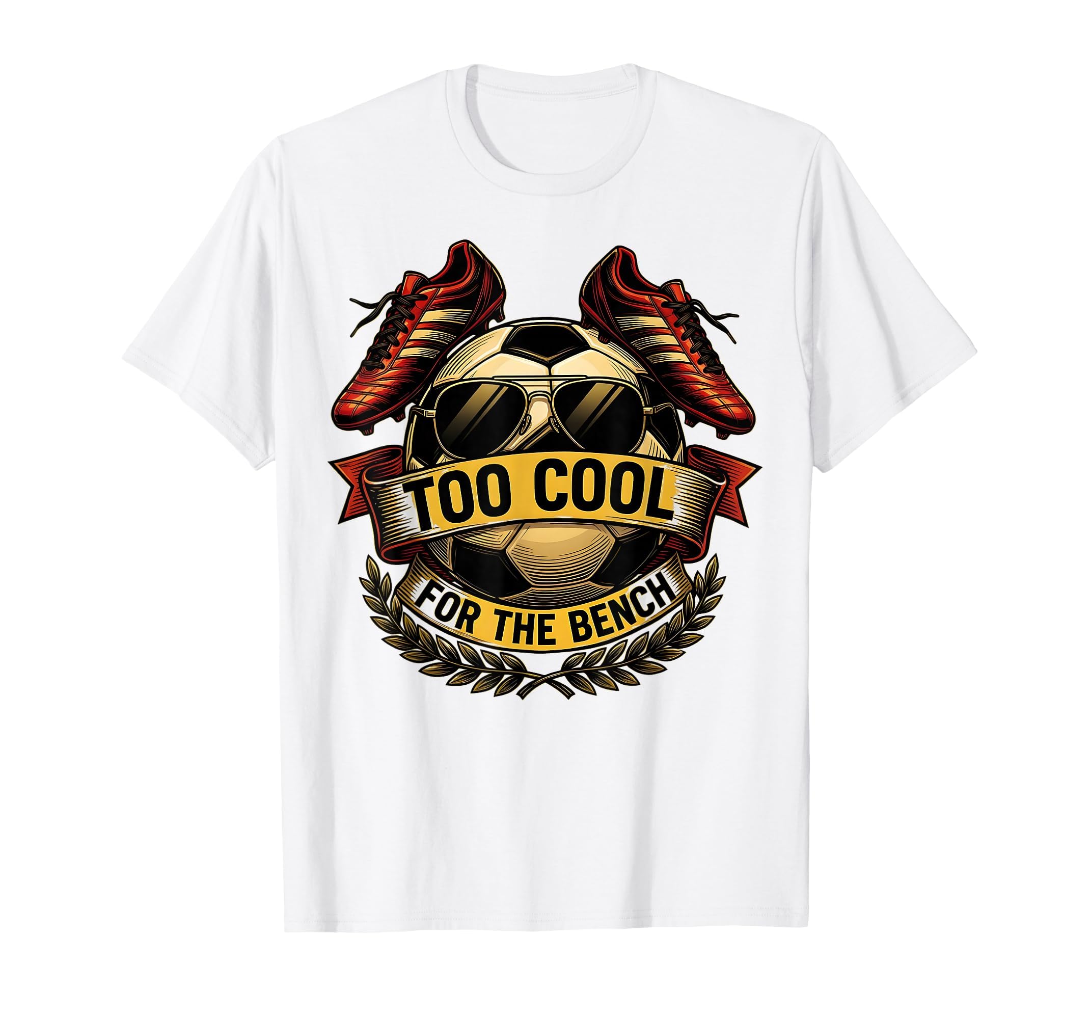 Too Bench Soccer Dad T-Shirt - Custom Art Print for Adults - T-Shirt, Sweatshirt, Hoodie