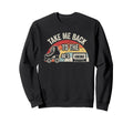 Take Me Back To 80S Roller Skate Sweatshirt - Unique Graphic Men Women - T-Shirt, Sweatshirt, Hoodie