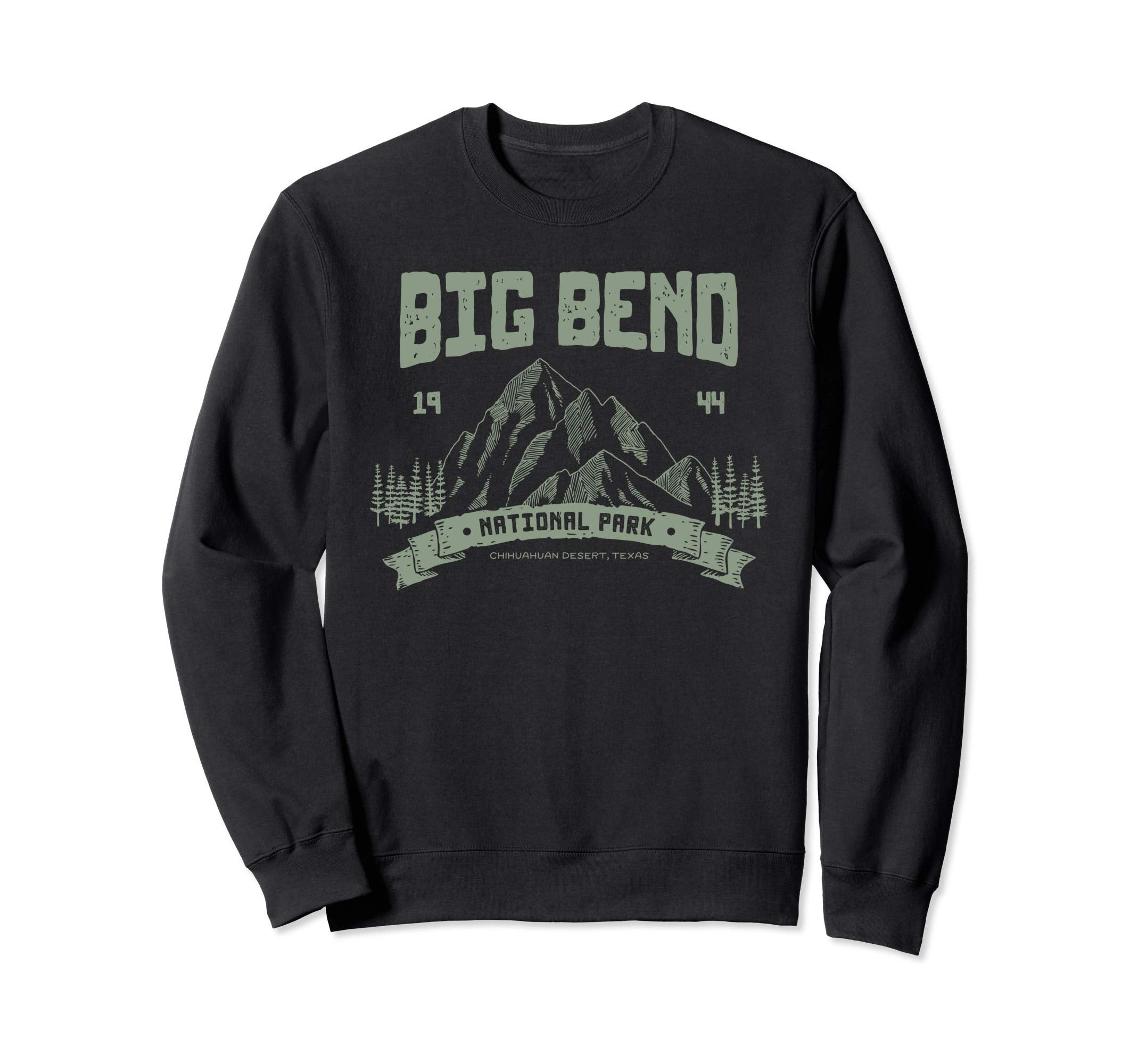 Big Bend National Park Outdoor Sweatshirt - Streetwear Style Unisex - T-Shirt, Sweatshirt, Hoodie