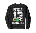 Teenager 13 Years Bday 13Th Sweatshirt - Custom Art Print for Adults - T-Shirt, Sweatshirt, Hoodie
