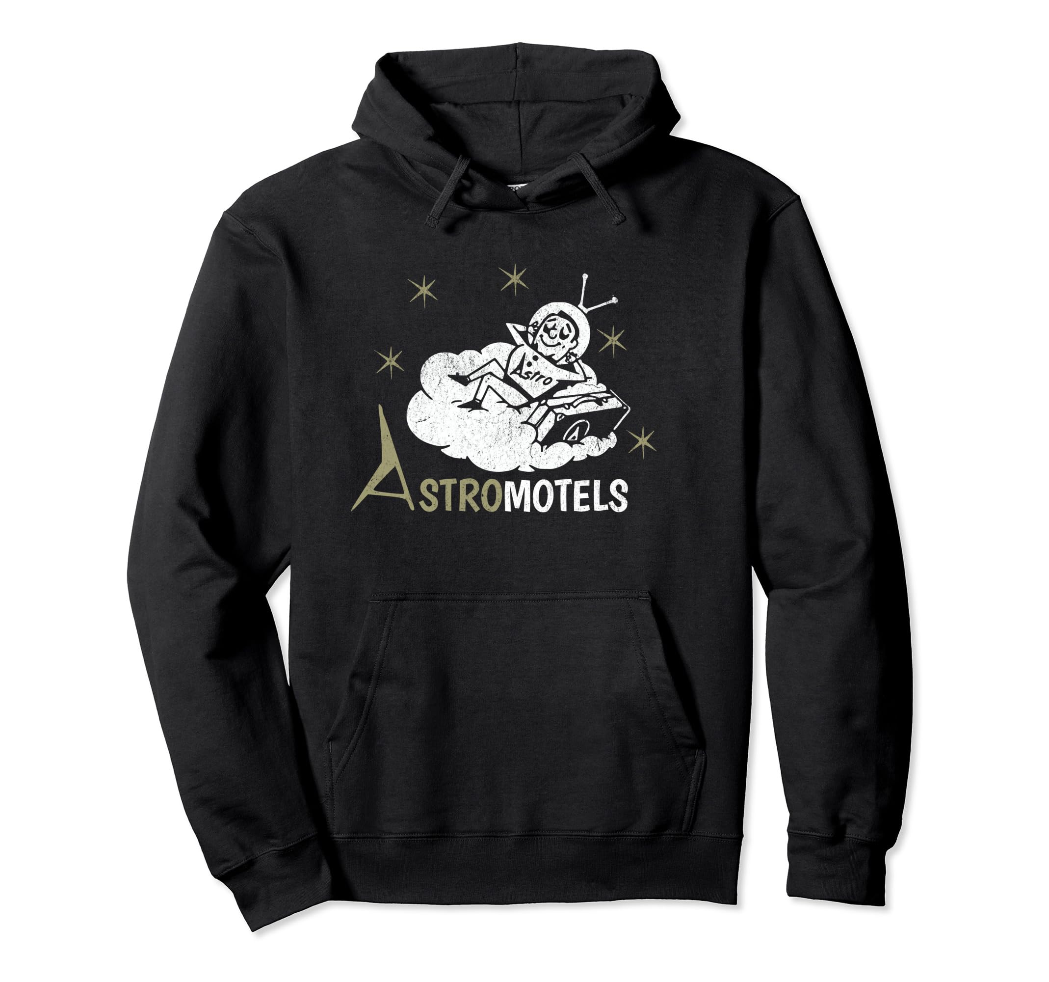 Hotel Matchbook Astro Motels 50S Hoodie - Casual Everyday Wear Men Women - T-Shirt, Sweatshirt, Hoodie