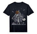 Soccer Skeleton Halloween Soccer Halloween T-Shirt - Graphic Print Unisex - T-Shirt, Sweatshirt, Hoodie
