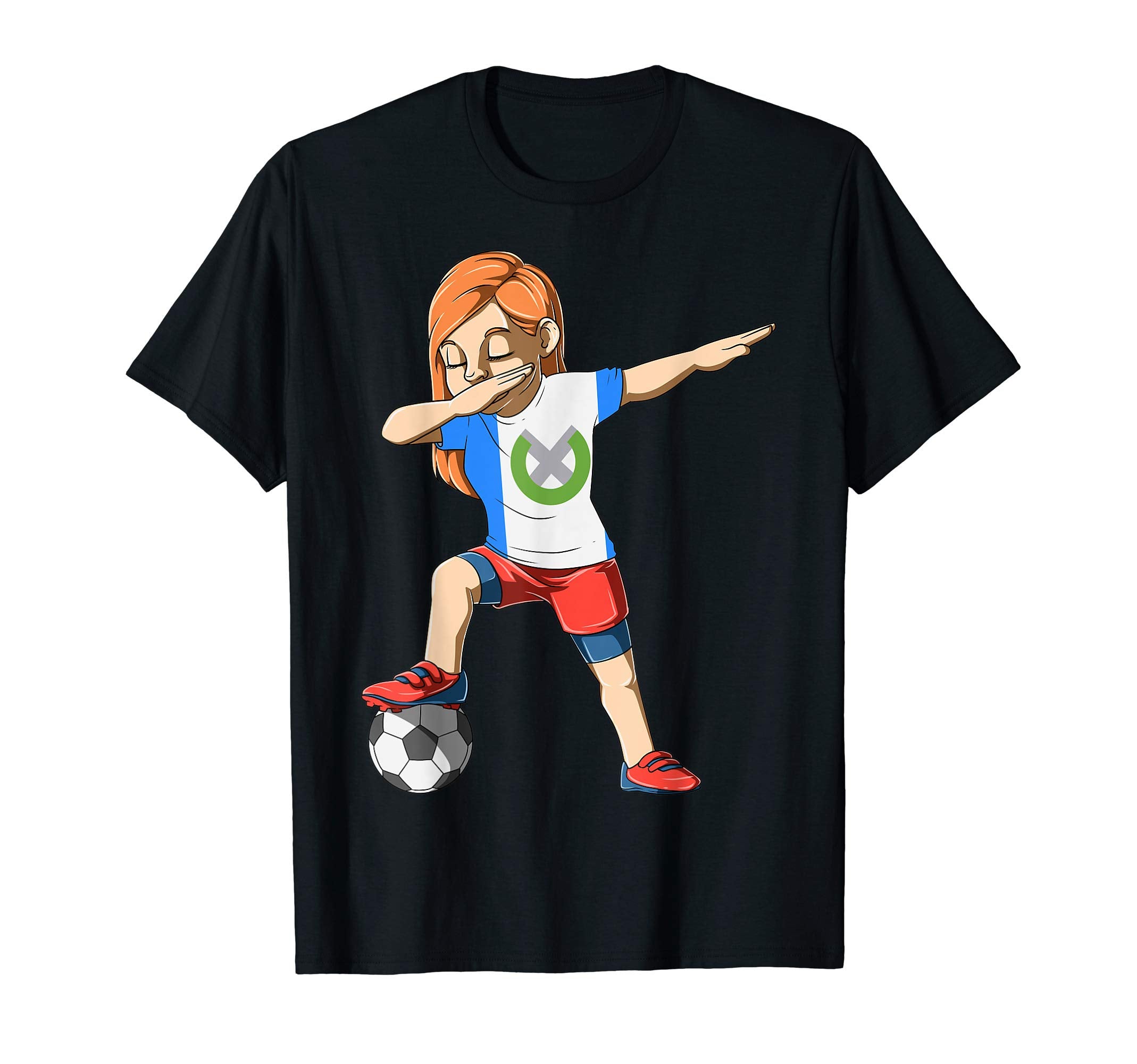 Dabbing Soccer Guatemala Jersey T-Shirt - Casual Everyday Wear for Adults - T-Shirt, Sweatshirt, Hoodie