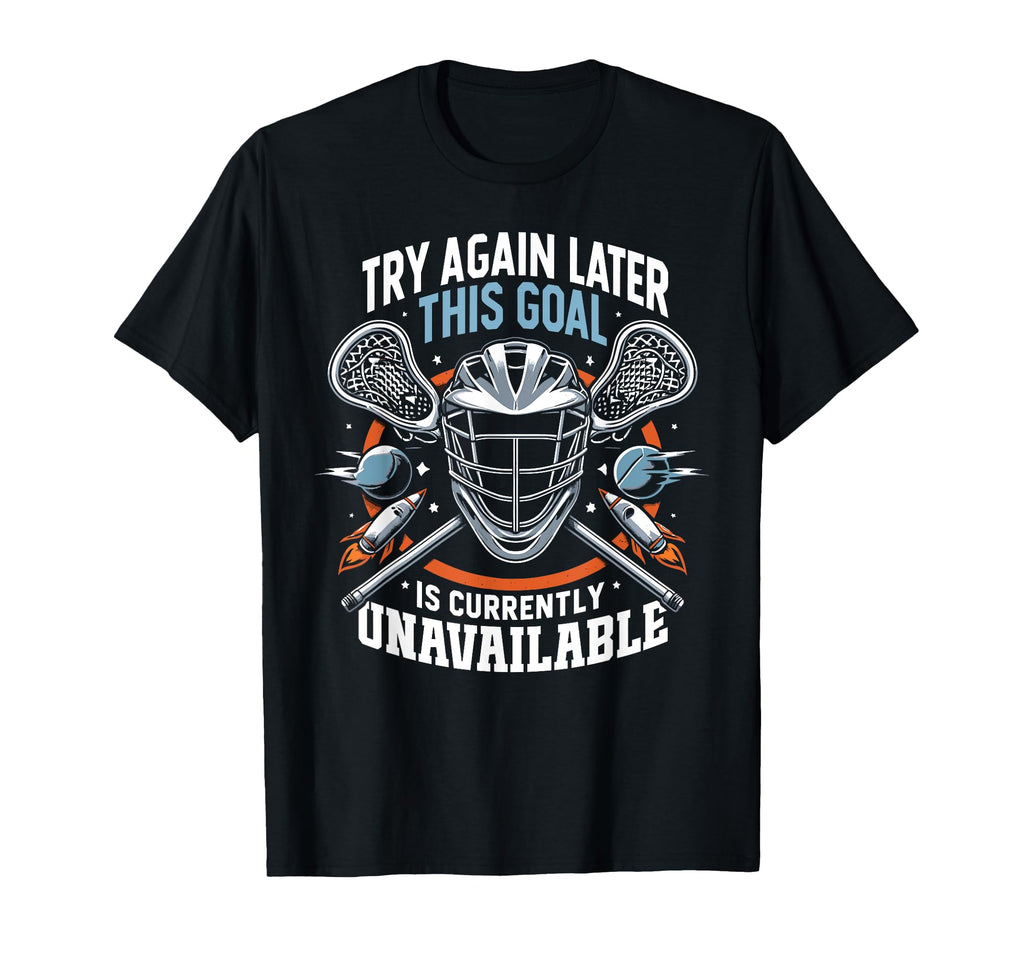 Lacrosse Player Lax Goalie Lacrosse T-Shirt - Trendy Graphic for Adults - T-Shirt, Sweatshirt, Hoodie
