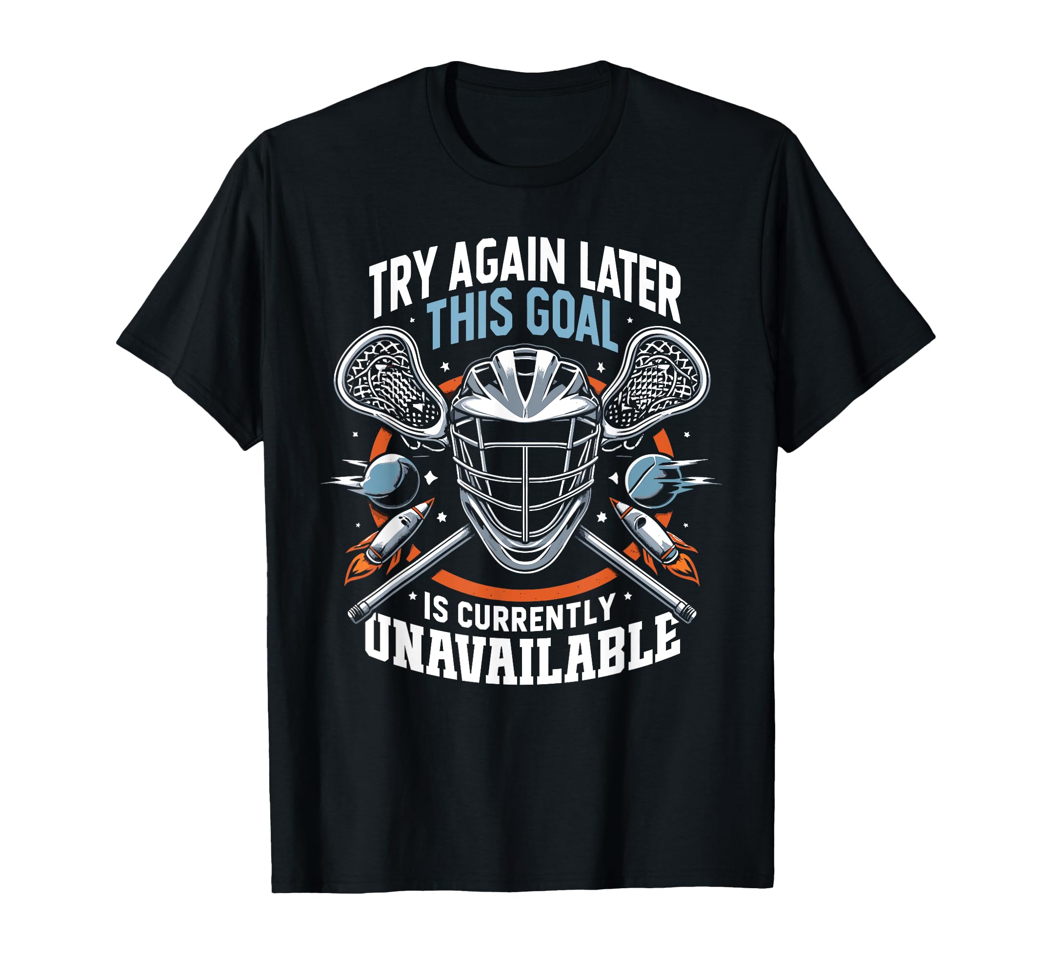 Lacrosse Player Lax Goalie Lacrosse T-Shirt - Trendy Graphic for Adults - T-Shirt, Sweatshirt, Hoodie