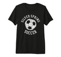 Silver Spring Soccer Distressed 90S Tri T-Shirt - Trendy Graphic Unisex - T-Shirt, Sweatshirt, Hoodie