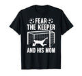 Fear Soccer Keeper Mom Soccer Goalie T-Shirt - Custom Art Print for Adults - T-Shirt, Sweatshirt, Hoodie