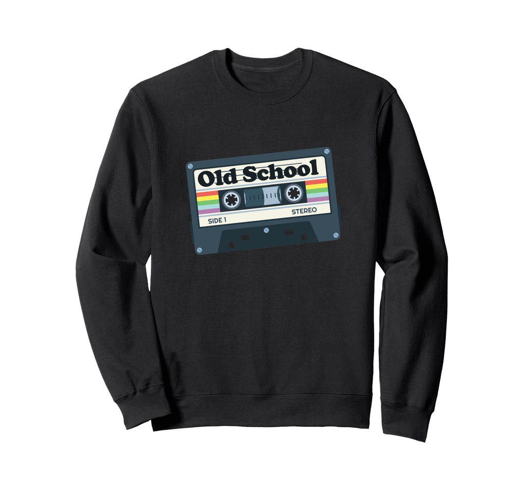 Old School Mixtape Sweatshirt - Novelty Apparel Men Women - T-Shirt, Sweatshirt, Hoodie