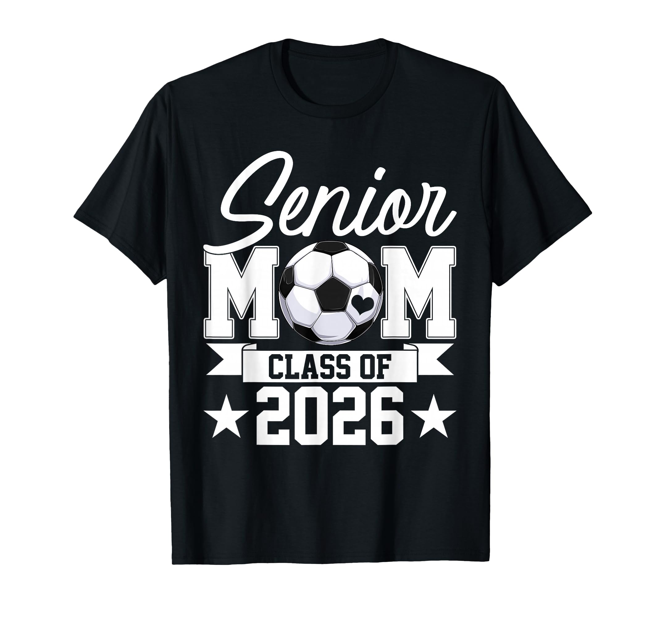 Senior Mom Class 2026 Graduate Soccer T-Shirt - Unique Graphic Unisex - T-Shirt, Sweatshirt, Hoodie