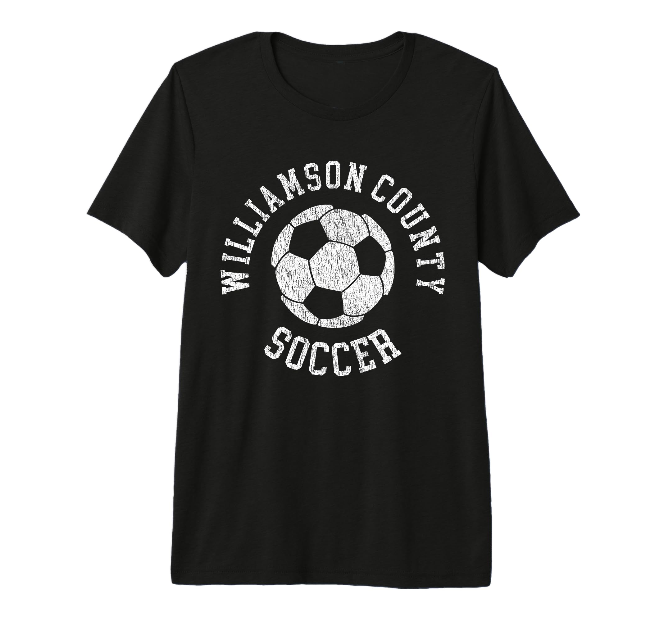 Williamson County Soccer Distressed 90S T-Shirt - Graphic Print Men Women - T-Shirt, Sweatshirt, Hoodie