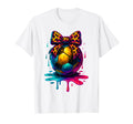 Soccer Coquette Bow Soccer Mom Sister T-Shirt - Minimalist Print Men Women - T-Shirt, Sweatshirt, Hoodie