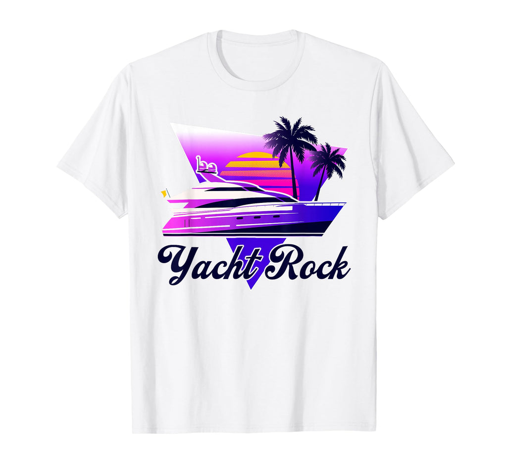 Yacht Rock Party 70S 80S Soft Rock Fun T-Shirt - Aesthetic Graphic Unisex - T-Shirt, Sweatshirt, Hoodie