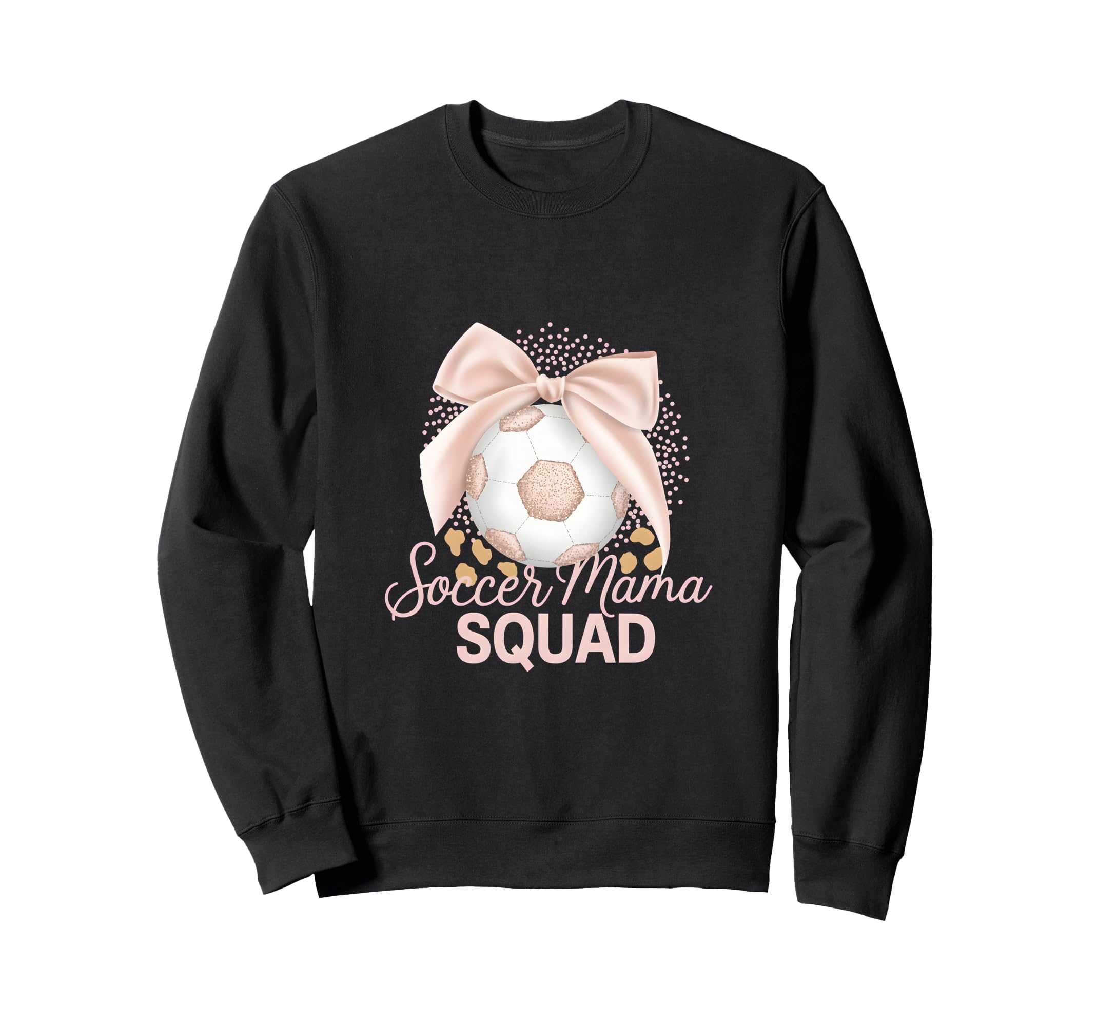 Soccer Mama Squad Coquette Sweatshirt - Aesthetic Graphic Men Women - T-Shirt, Sweatshirt, Hoodie