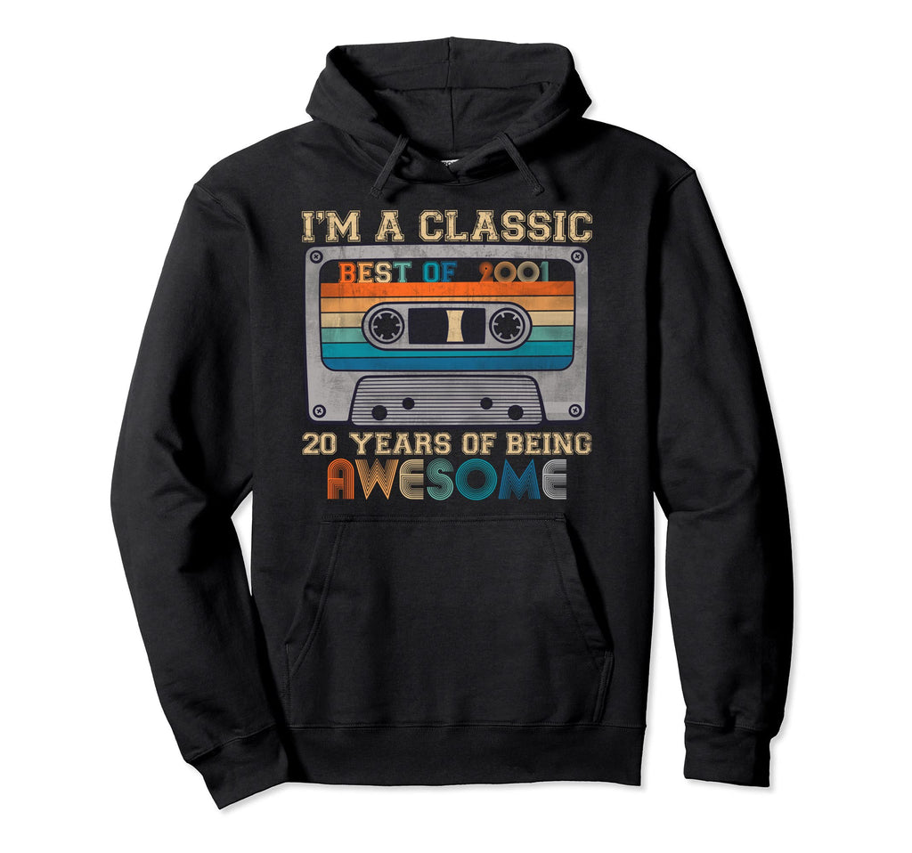 Best 2000 21St Birthday Cassette Tape Hoodie - Minimalist Print for Adults - T-Shirt, Sweatshirt, Hoodie