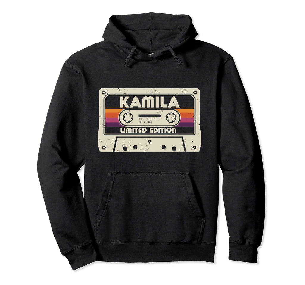 Kamila First Name Cassette Tape Hoodie - Custom Art Print Men Women - T-Shirt, Sweatshirt, Hoodie