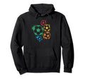 Soccer Sports Player Colorful Ball Hoodie - Streetwear Style for Adults - T-Shirt, Sweatshirt, Hoodie