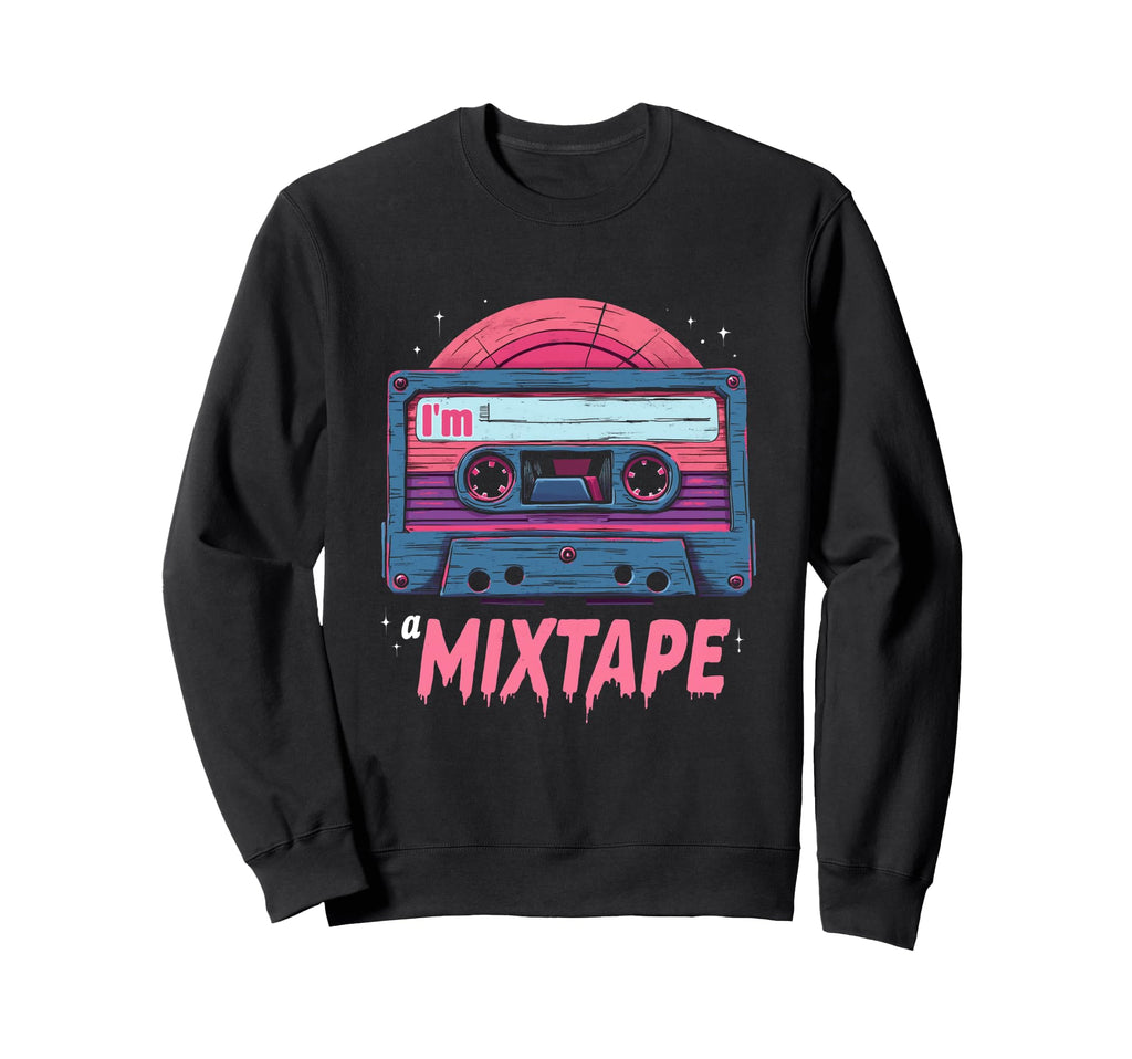 Im Mixtape Cassette Sweatshirt - Minimalist Print Unisex - T-Shirt, Sweatshirt, Hoodie