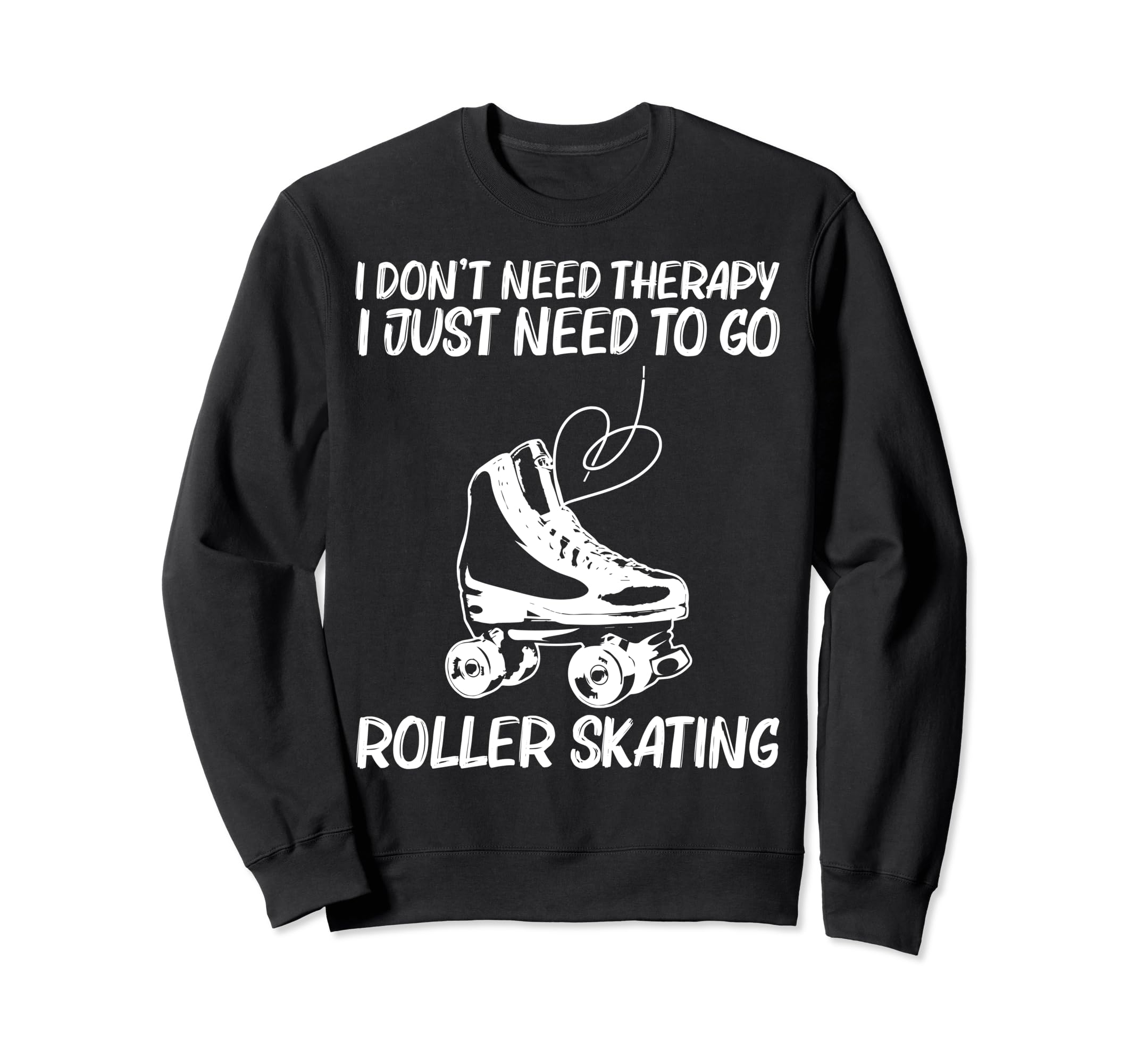 Roller Skating Disco Derby Sweatshirt - Fun Novelty Design for Adults - T-Shirt, Sweatshirt, Hoodie