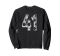 Soccer Number 41 Favorite Player Sweatshirt - Custom Art Print Men Women - T-Shirt, Sweatshirt, Hoodie
