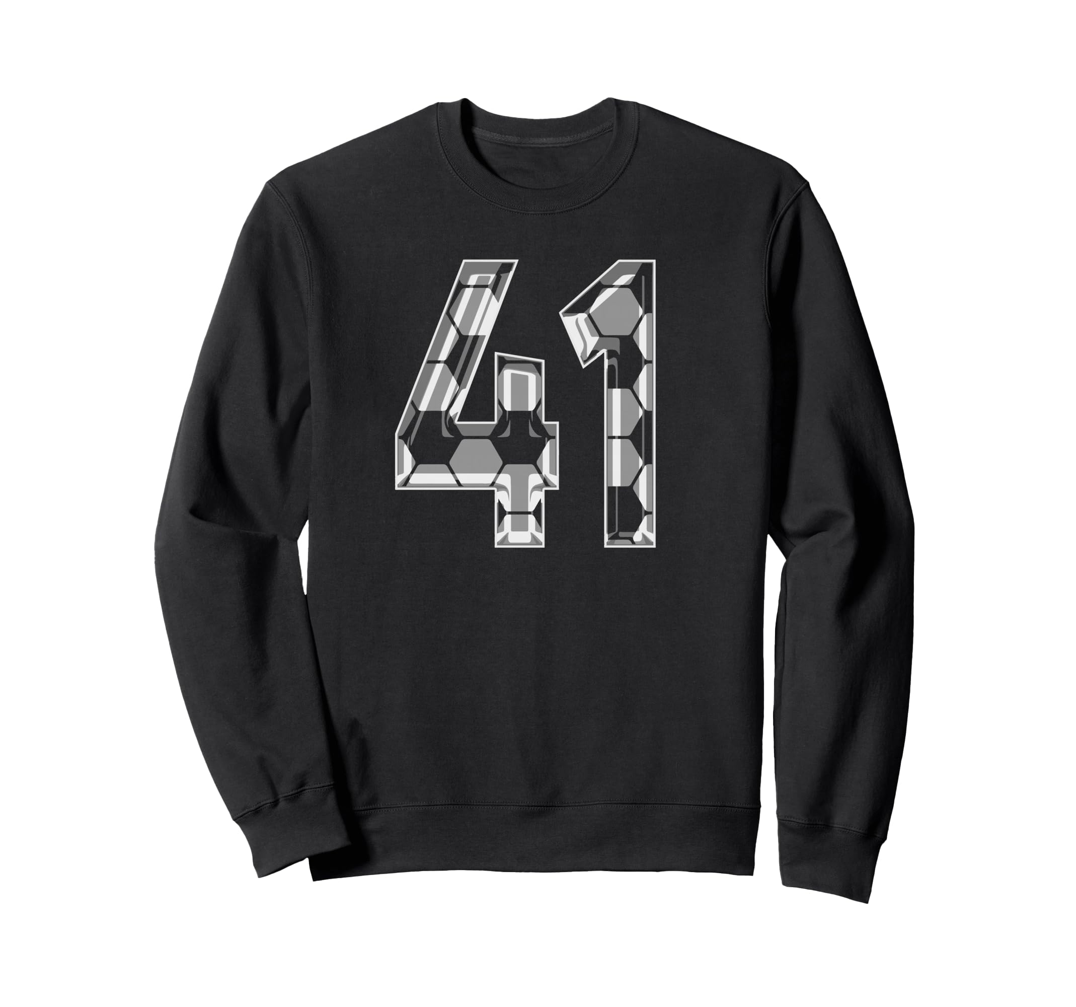 Soccer Number 41 Favorite Player Sweatshirt - Custom Art Print Men Women - T-Shirt, Sweatshirt, Hoodie