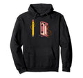 Cassette Tape And Pencil Music Hoodie - Unique Graphic Men Women - T-Shirt, Sweatshirt, Hoodie