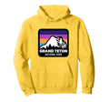 Grand Teton Forest National Park Snow Hoodie - Graphic Print for Adults - T-Shirt, Sweatshirt, Hoodie