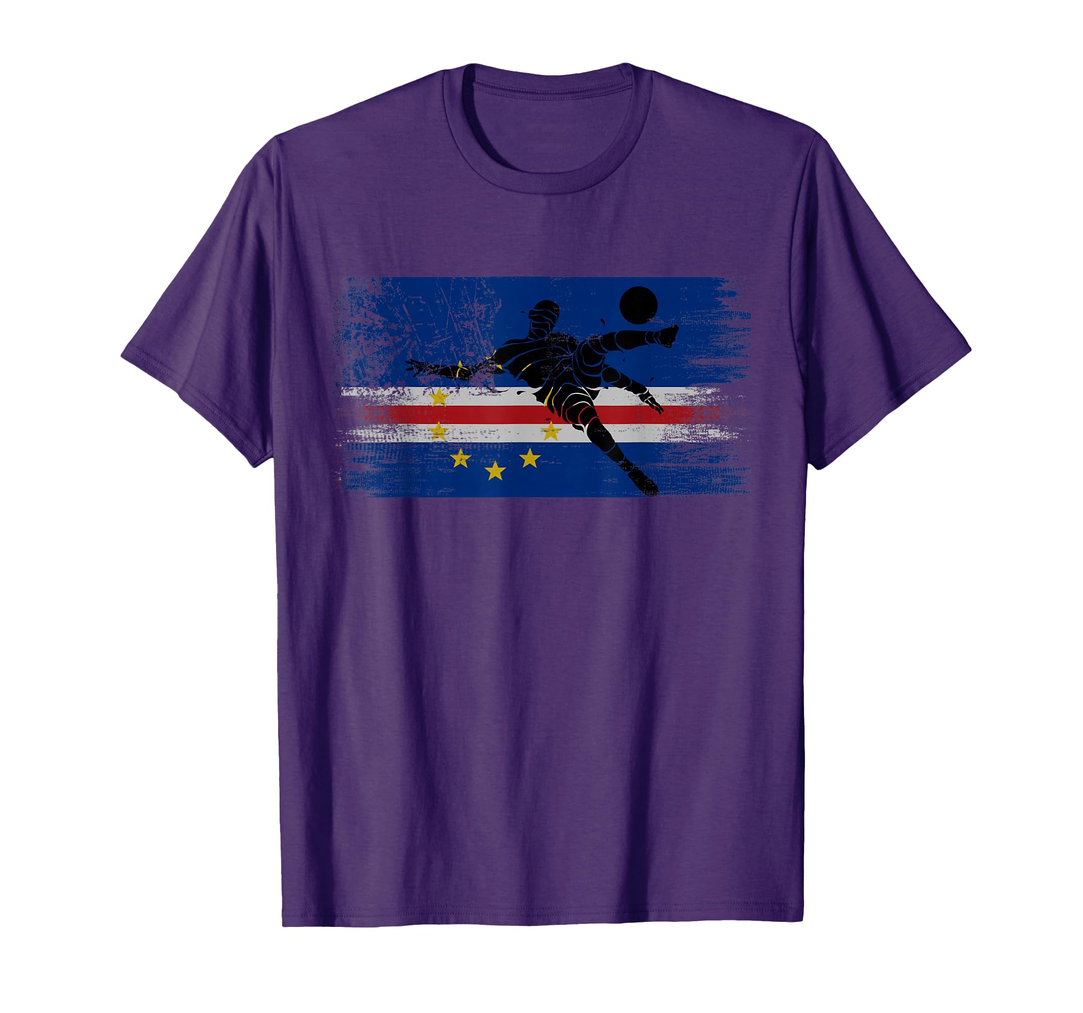Cape Verde Soccer Cape Verdean T-Shirt - Custom Art Print for Adults - T-Shirt, Sweatshirt, Hoodie