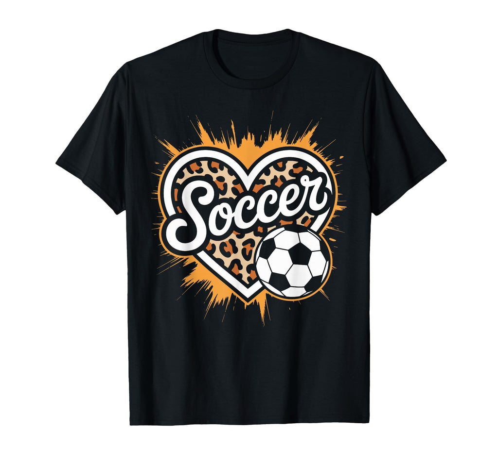 Funny Soccer Heart Soccer Player T-Shirt - Aesthetic Graphic Unisex - T-Shirt, Sweatshirt, Hoodie