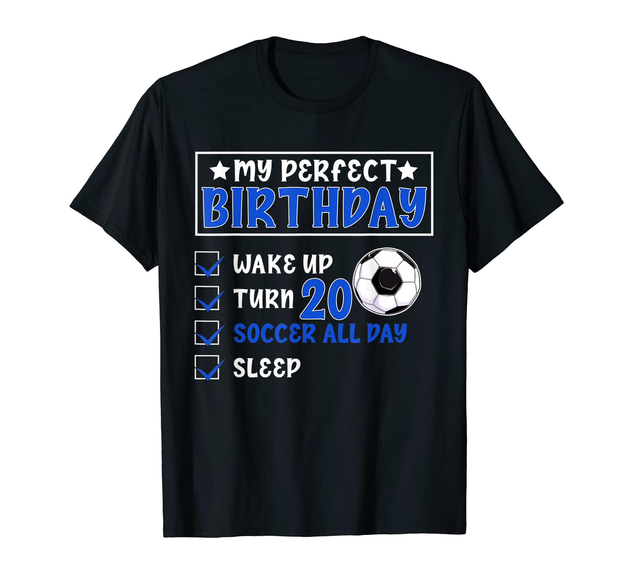 Funny My Birthday 20 Years Old T-Shirt - Minimalist Print for Adults - T-Shirt, Sweatshirt, Hoodie