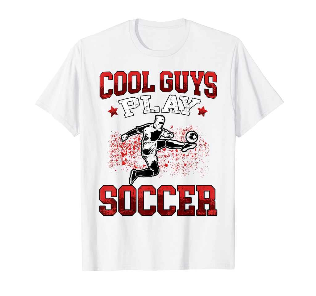 Guys Play Soccer Footballers Young T-Shirt - Novelty Apparel Unisex - T-Shirt, Sweatshirt, Hoodie
