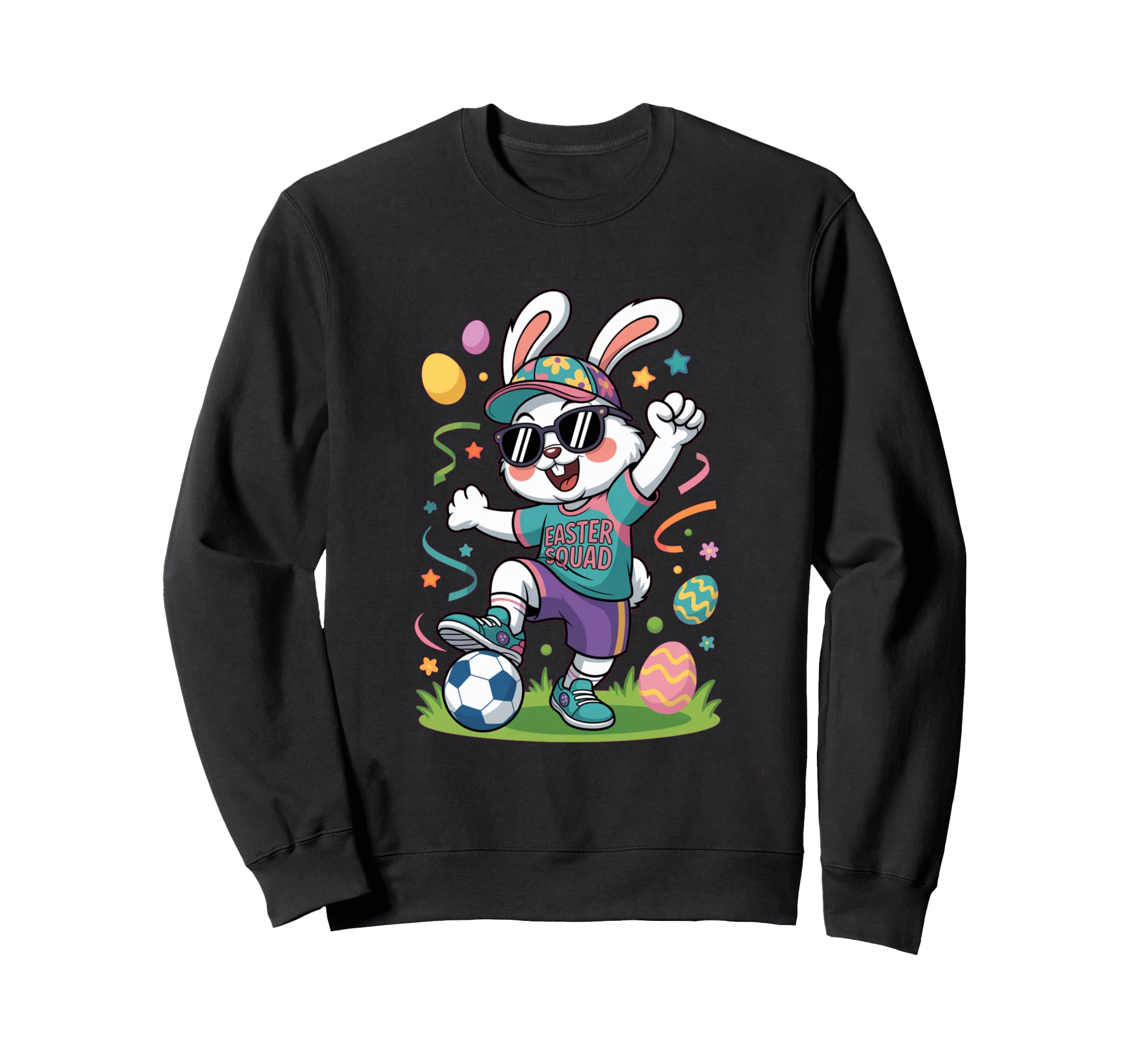 Soccer Player Sports Gift Easter Sweatshirt - Streetwear Style for Adults - T-Shirt, Sweatshirt, Hoodie