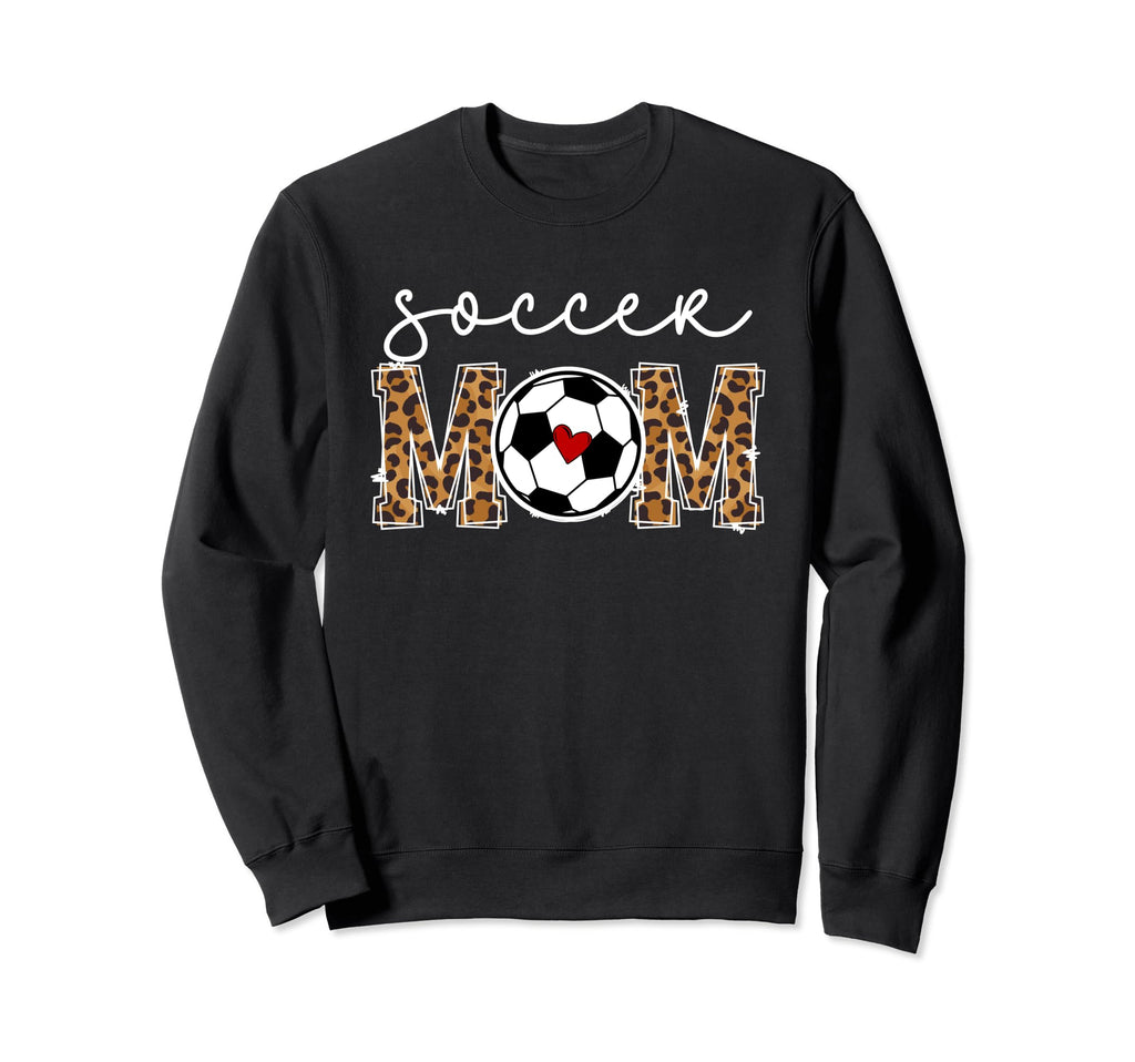 Soccer Mom Soccer Player Mother Sweatshirt - Graphic Print Men Women - T-Shirt, Sweatshirt, Hoodie