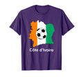 Ivory Coast Futbol Soccer T-Shirt - Aesthetic Graphic Men Women - T-Shirt, Sweatshirt, Hoodie