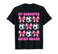 My Daughter Kicks Grass Soccer Mom T-Shirt - Custom Art Print for Adults - T-Shirt, Sweatshirt, Hoodie