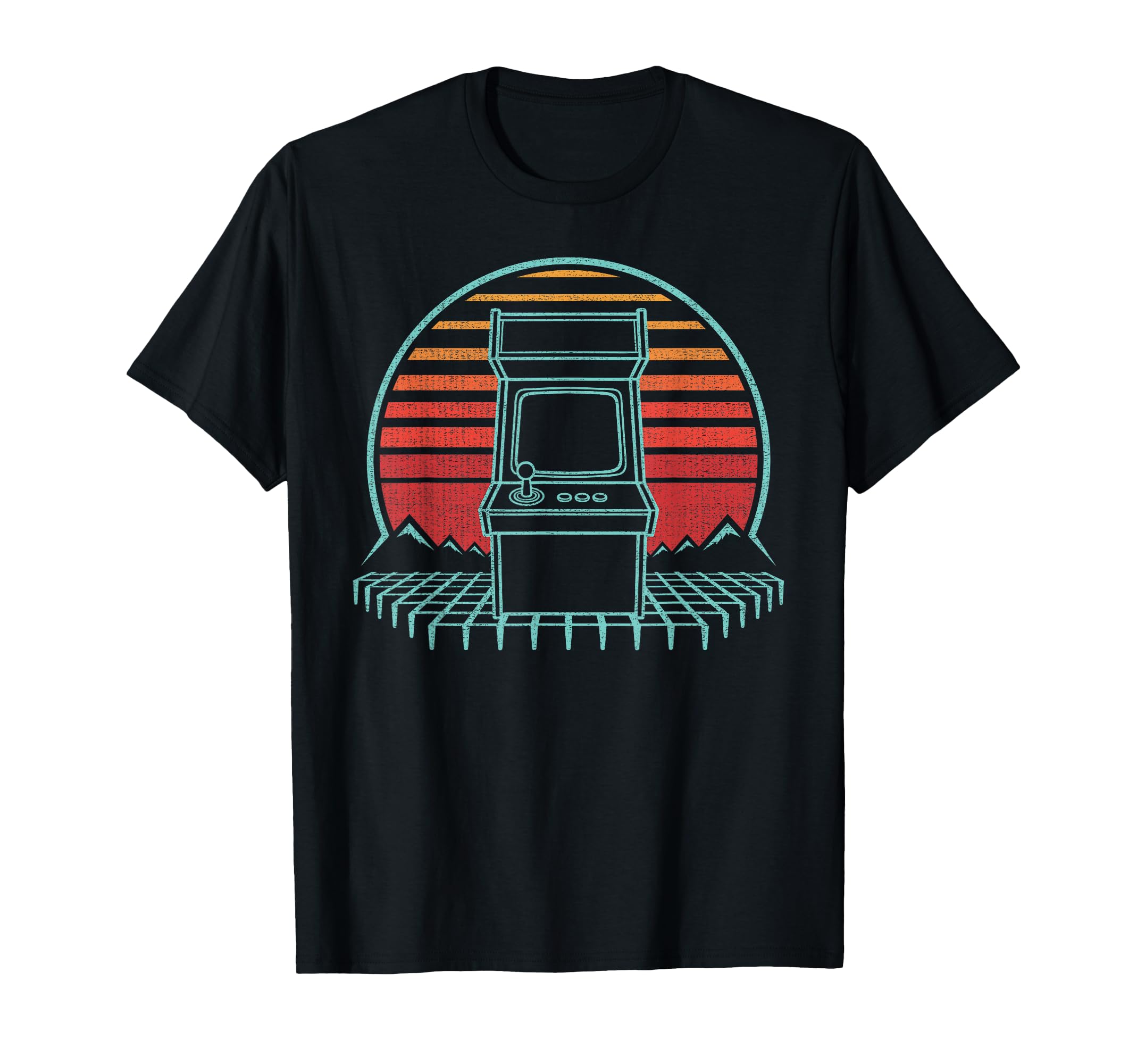 Arcade Video Game Machine Gaming 80S T-Shirt - Aesthetic Graphic Men Women - T-Shirt, Sweatshirt, Hoodie