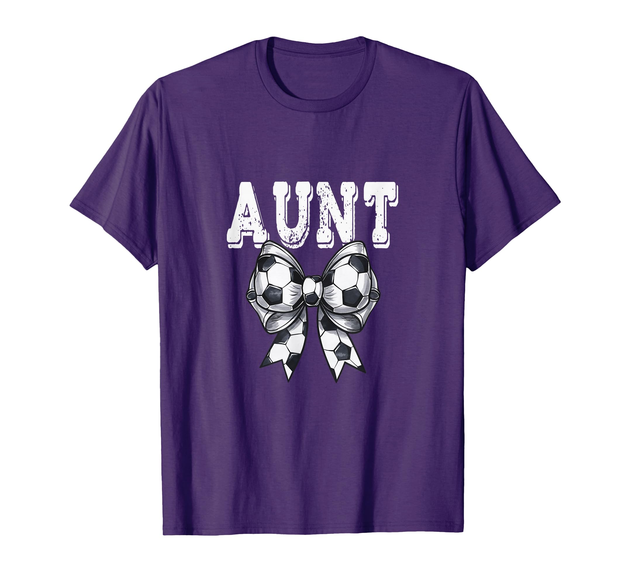 Coquette Soccer Bow Mom Aunt Grandma T-Shirt - Graphic Print for Adults - T-Shirt, Sweatshirt, Hoodie