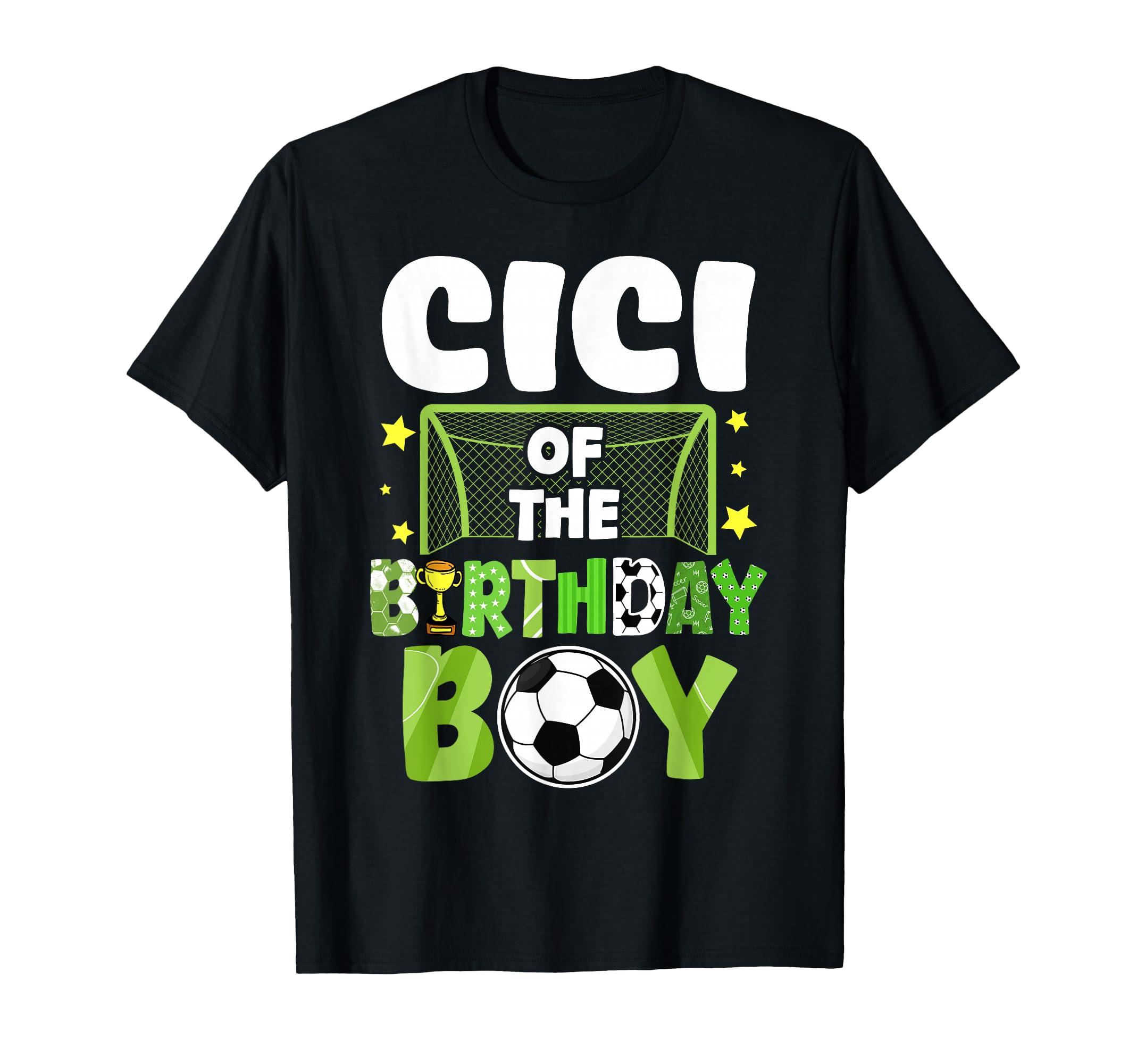 Soccer Cici Birthday Party Family T-Shirt - Minimalist Print for Adults - T-Shirt, Sweatshirt, Hoodie