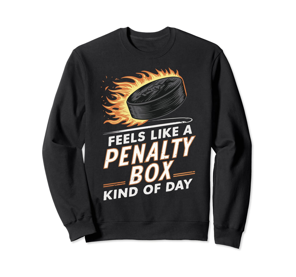 Feels Like Penalty Box Kind Day Sweatshirt - Unique Graphic Unisex - T-Shirt, Sweatshirt, Hoodie