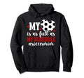 My Heart Soccer Mom Soccer Player Mama Hoodie - Custom Art Print Unisex - T-Shirt, Sweatshirt, Hoodie