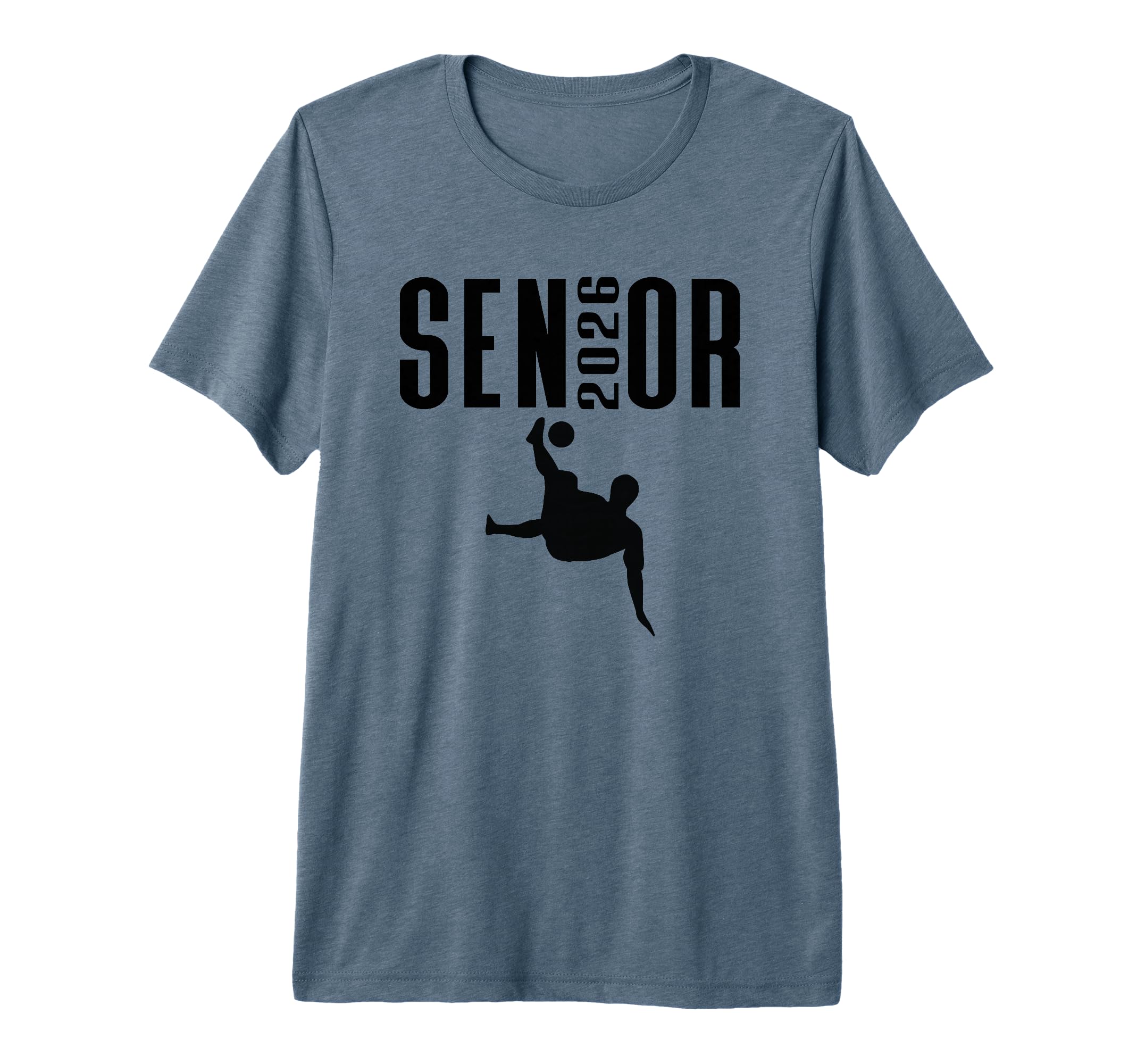Senior 2026 Soccer Silhouette Class 26 T-Shirt - Trendy Graphic for Adults - T-Shirt, Sweatshirt, Hoodie