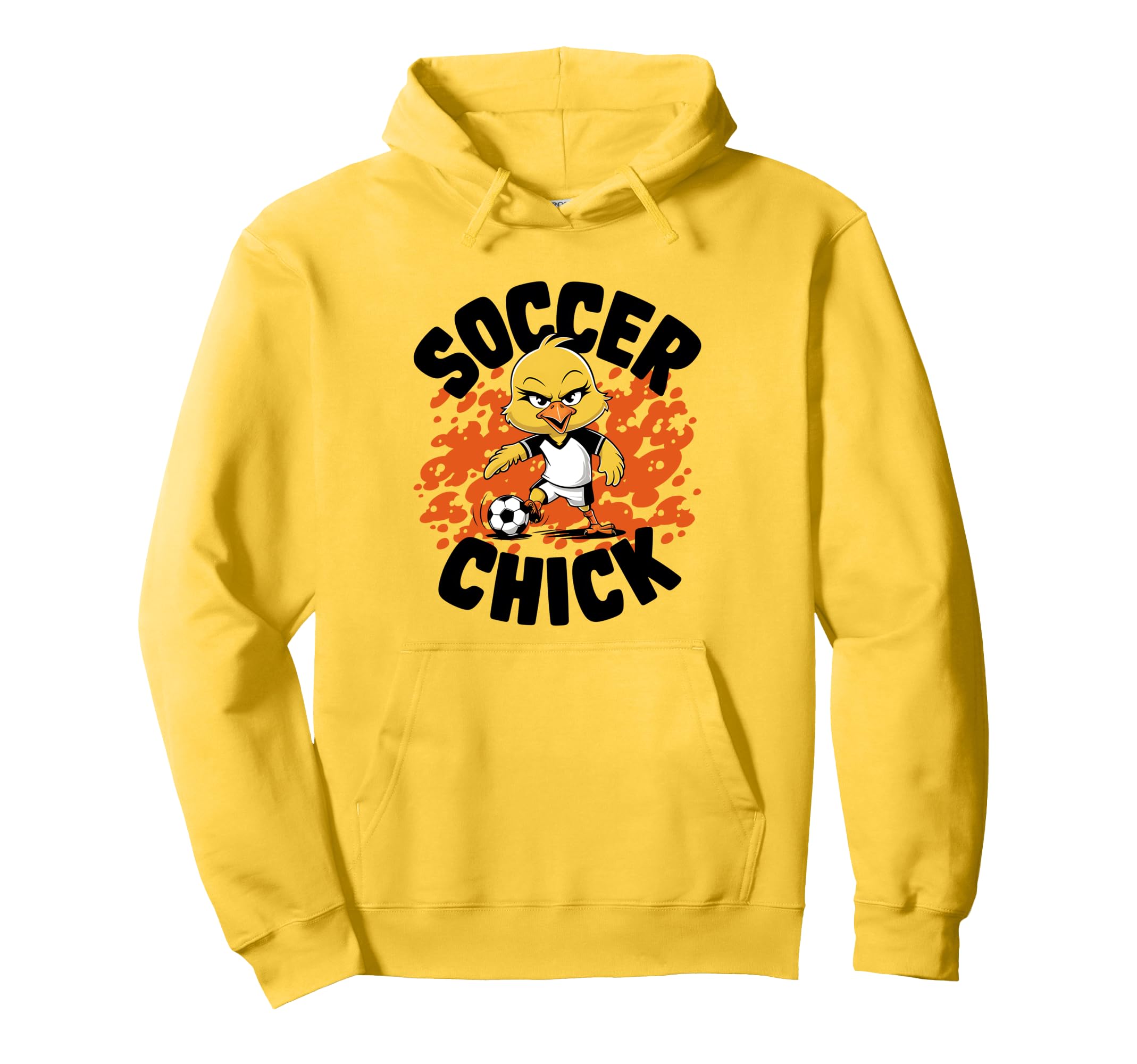 Soccer Chick Soccer Player Soccer Hoodie - Streetwear Style for Adults - T-Shirt, Sweatshirt, Hoodie