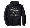 Rock Skeleton Hand Drummer Skull Hoodie - Streetwear Style for Adults - T-Shirt, Sweatshirt, Hoodie