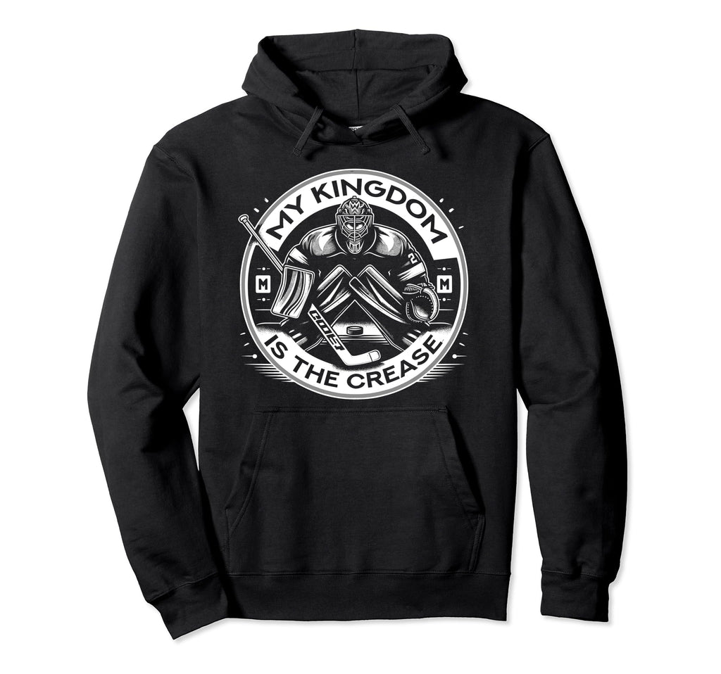 Ice Hockey Goalie Goaltender Keeper Hoodie - Custom Art Print Men Women - T-Shirt, Sweatshirt, Hoodie