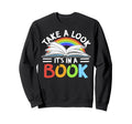 Love Reading Love Rainbows Sweatshirt - Casual Everyday Wear Men Women - T-Shirt, Sweatshirt, Hoodie