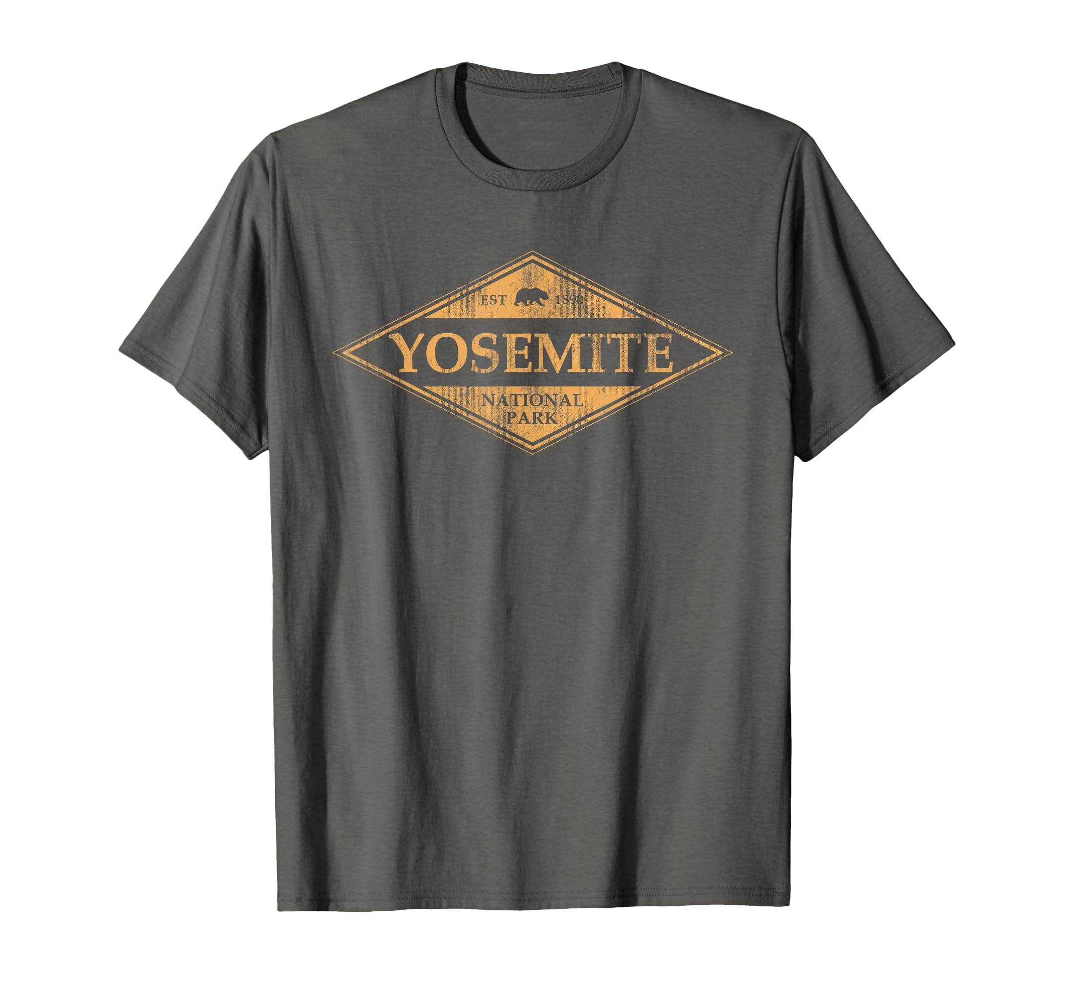 Yosemite California Established 1890 T-Shirt - Trendy Graphic Unisex - T-Shirt, Sweatshirt, Hoodie