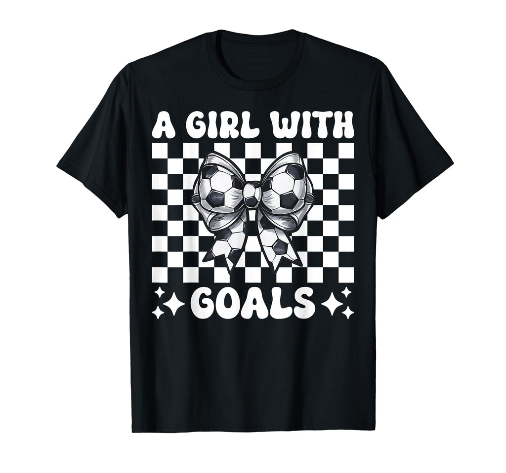 Womens Coquette Bow Soccer Player Gifts T-Shirt - Novelty Apparel Men Women - T-Shirt, Sweatshirt, Hoodie