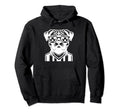 Pug Dog Soccer Champion Fan Hoodie - Graphic Print Men Women - T-Shirt, Sweatshirt, Hoodie