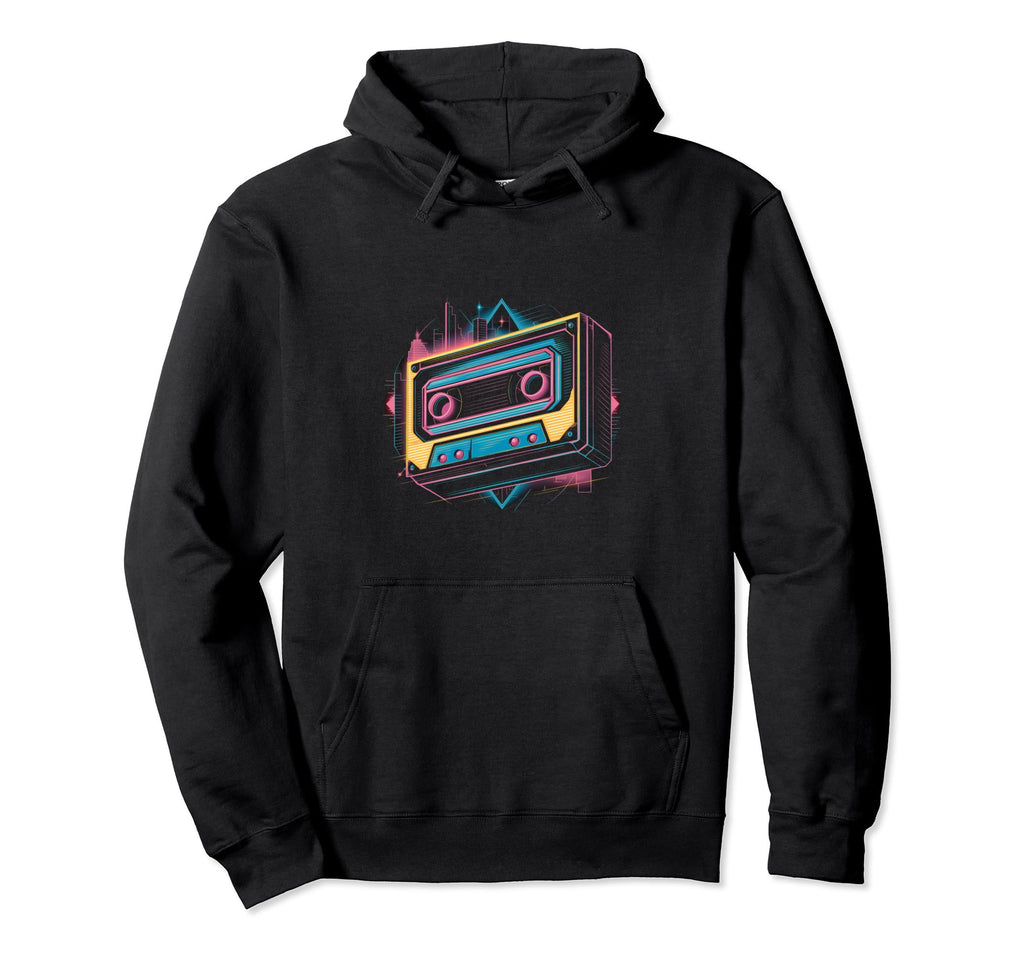 Cassette Tape Hoodie - Novelty Apparel for Adults - T-Shirt, Sweatshirt, Hoodie
