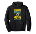 Warning Soccer Mom Will Yell Loudly Hoodie - Trendy Graphic for Adults - T-Shirt, Sweatshirt, Hoodie