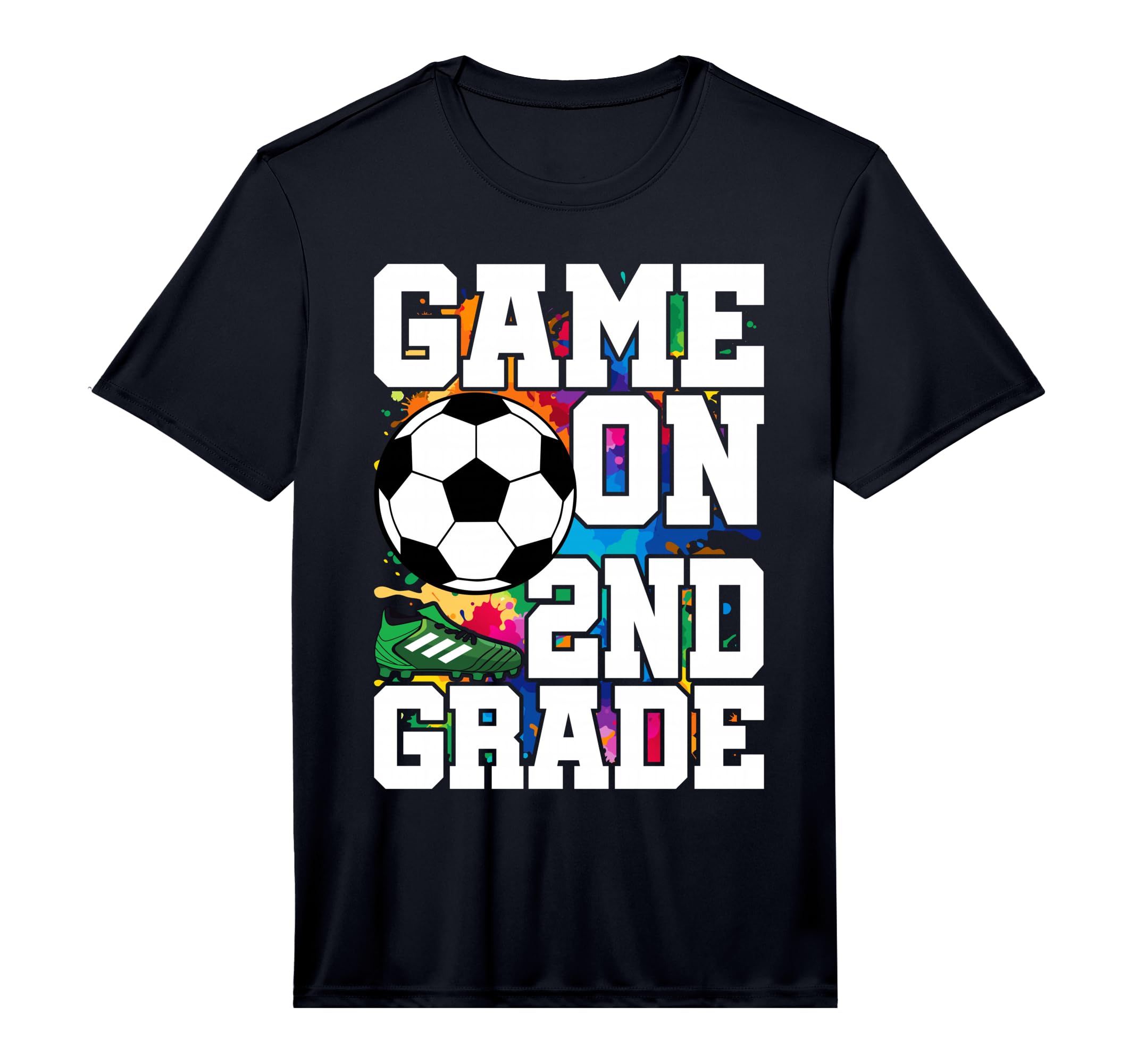 Soccer Game 2Nd Grade Back To School T-Shirt - Trendy Graphic Men Women - T-Shirt, Sweatshirt, Hoodie